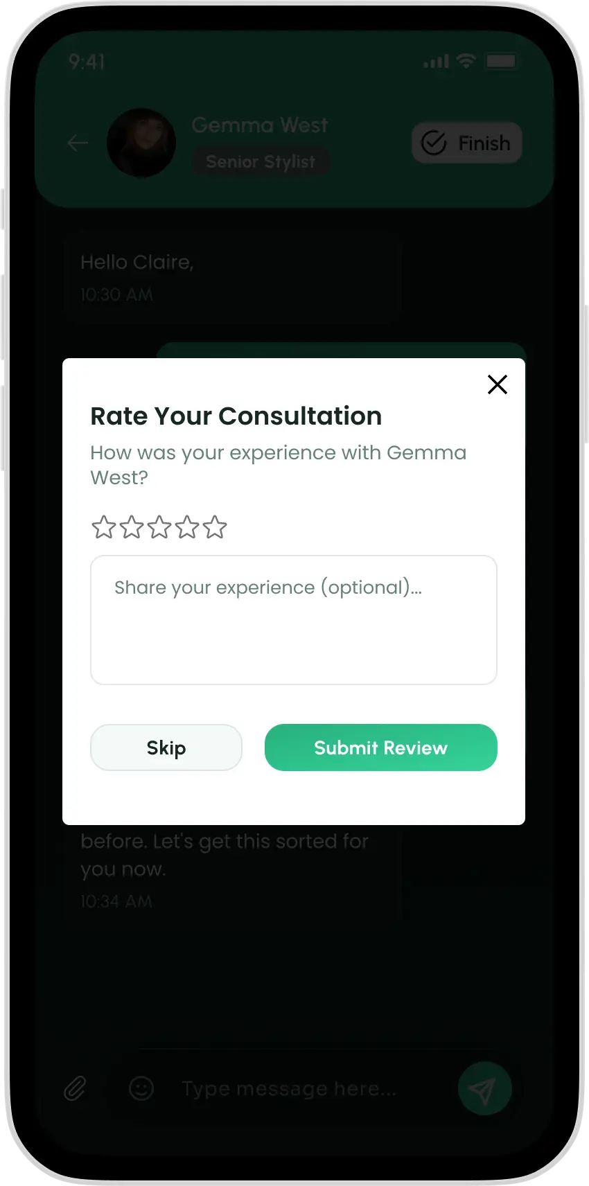 8. Rate Your Experience